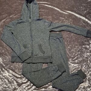NWOT Prince & Fox Grey Sweatsuit set